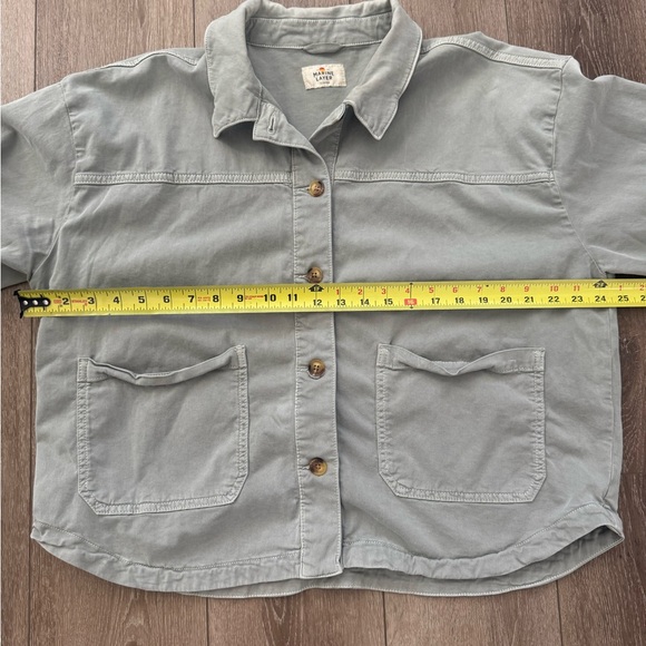 Marine Layer Sage Freya Utility Jacket Coastal Casual Chore Coat XL - Picture 11 of 12